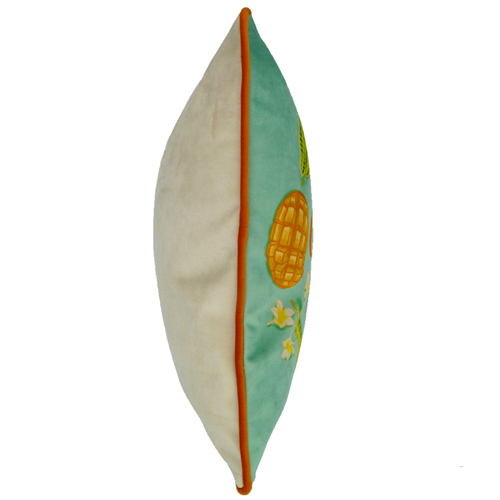 Mango, Duck Egg - (45cm x 45cm) Cushion - Image 4